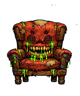 The Throne, an enemy in Aisle Zero: Living Leftovers