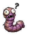 Confused Worm, an enemy in Aisle Zero: Living Leftovers