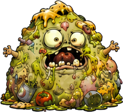 Grandpa Mold Blob, an enemy in Aisle Zero: Living Leftovers