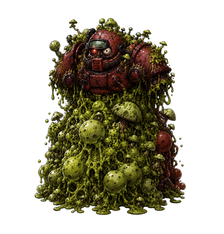 Gatling Juggernaut, an enemy in Aisle Zero: Living Leftovers