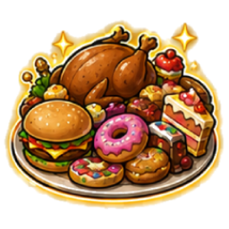 The Feast Mode perk icon from Aisle Zero: Living Leftovers