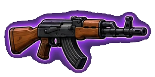 The Assault Rifle weapon from Aisle Zero: Living Leftovers