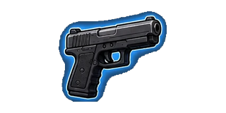 The Pistol weapon from Aisle Zero: Living Leftovers